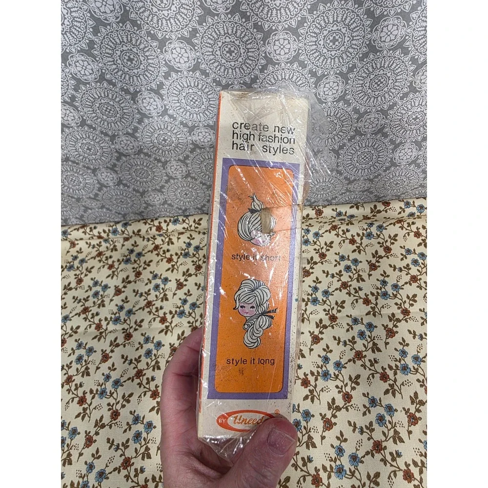 Vintage Uneeda Kim Doll Magic Hair Grows Longer 1970s Blonde In Box New old stok